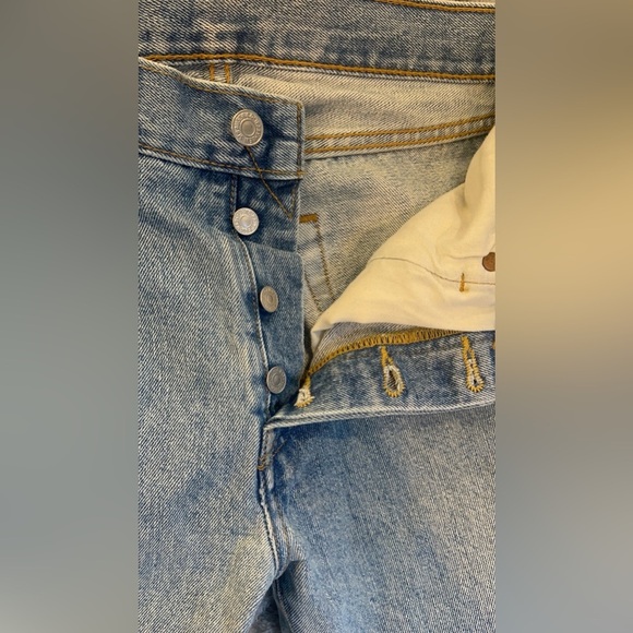 Levi's Men's Straight Jeans - Light Blue - Picture 7 of 7